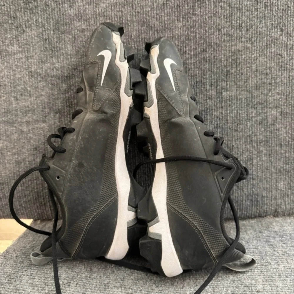 Nike Force Trout 7 Pro MCS Mens 9 Baseball Cleats Black White Fastflex CQ7644